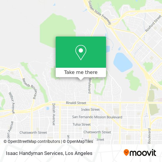Mapa de Isaac Handyman Services