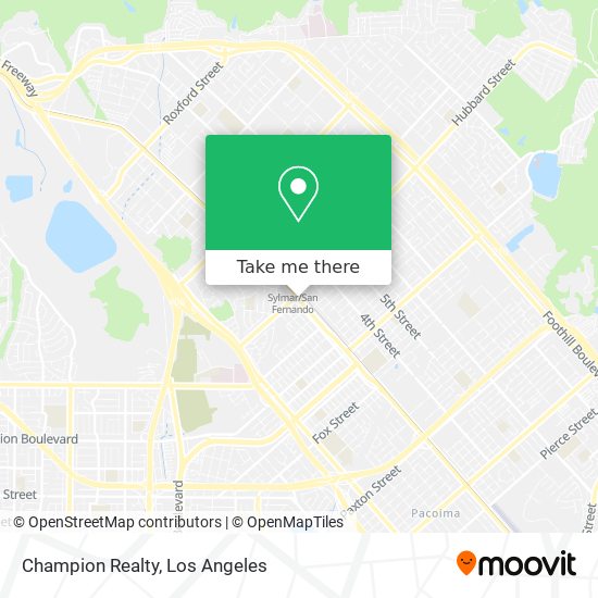 Champion Realty map