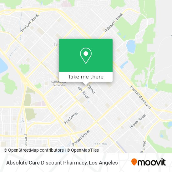 Mapa de Absolute Care Discount Pharmacy