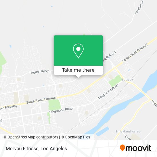 Mervau Fitness map