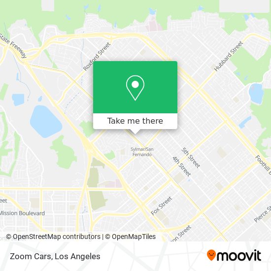 Zoom Cars map