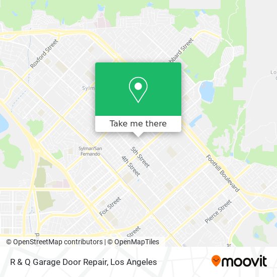 Mapa de R & Q Garage Door Repair