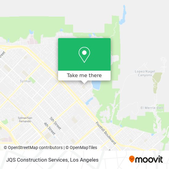 JQS Construction Services map