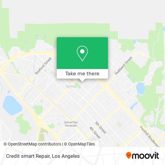 Mapa de Credit smart Repair