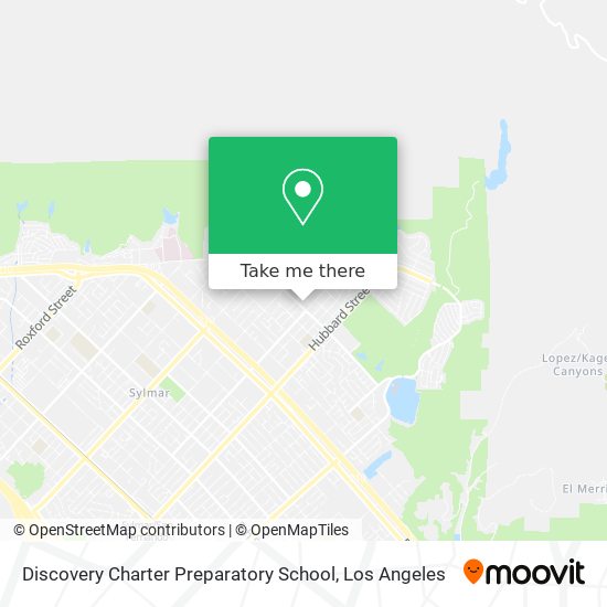 Mapa de Discovery Charter Preparatory School