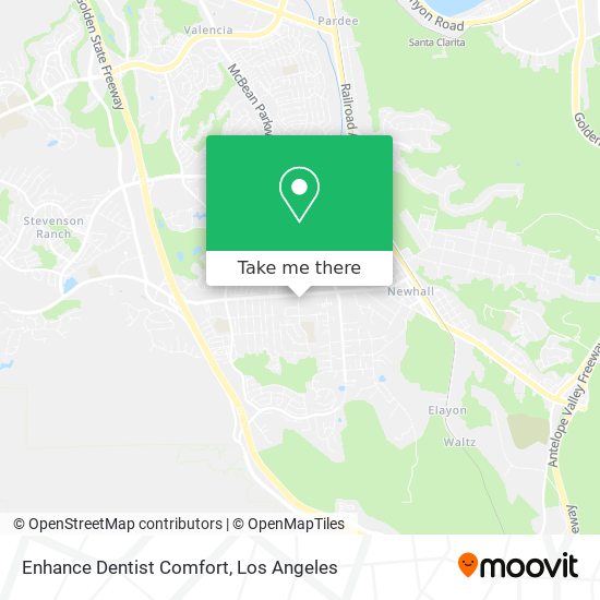 Enhance Dentist Comfort map