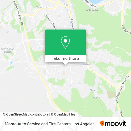 Monro Auto Service and Tire Centers map