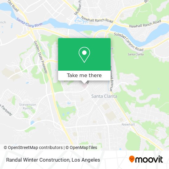 Randal Winter Construction map