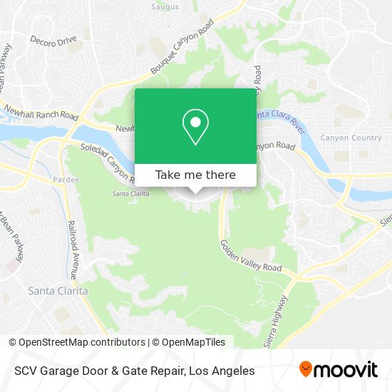 Mapa de SCV Garage Door & Gate Repair