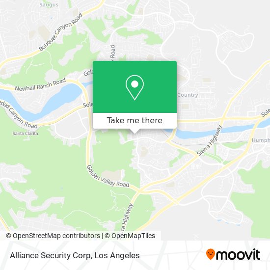 Mapa de Alliance Security Corp