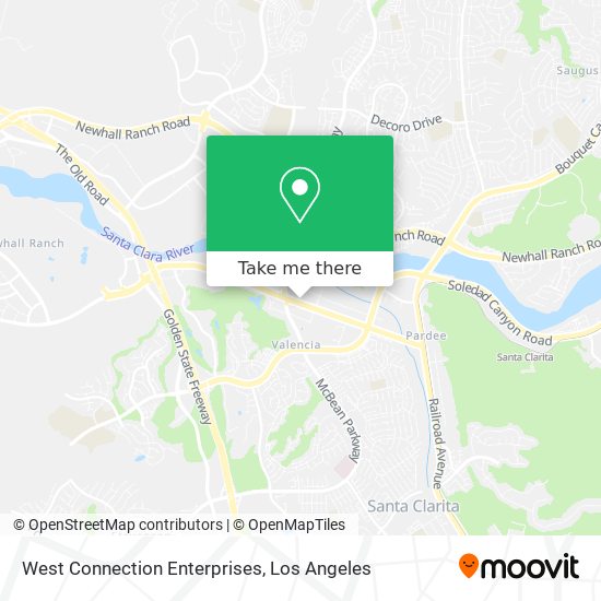 West Connection Enterprises map