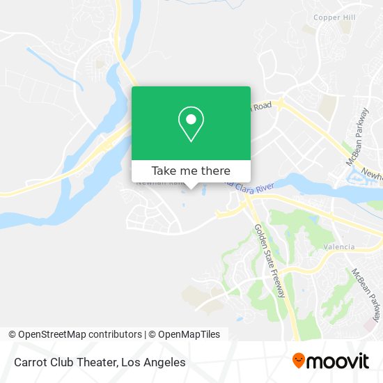 Carrot Club Theater map