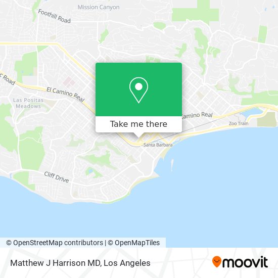 Matthew J Harrison MD map