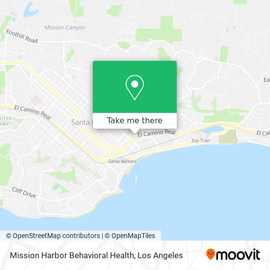 Mapa de Mission Harbor Behavioral Health