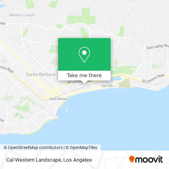 Cal-Western Landscape map