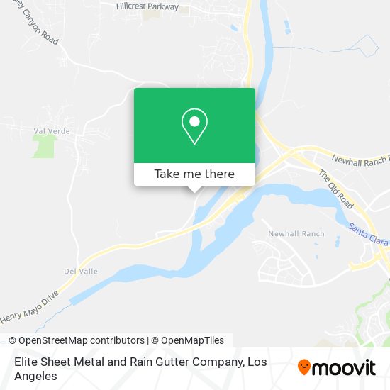 Mapa de Elite Sheet Metal and Rain Gutter Company