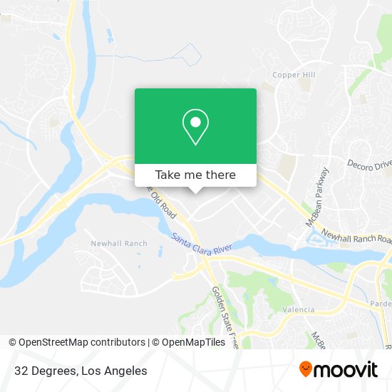 Mapa de 32 Degrees