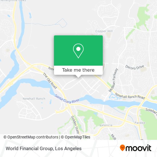 World Financial Group map