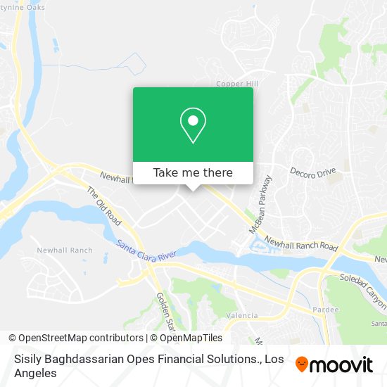 Sisily Baghdassarian Opes Financial Solutions. map