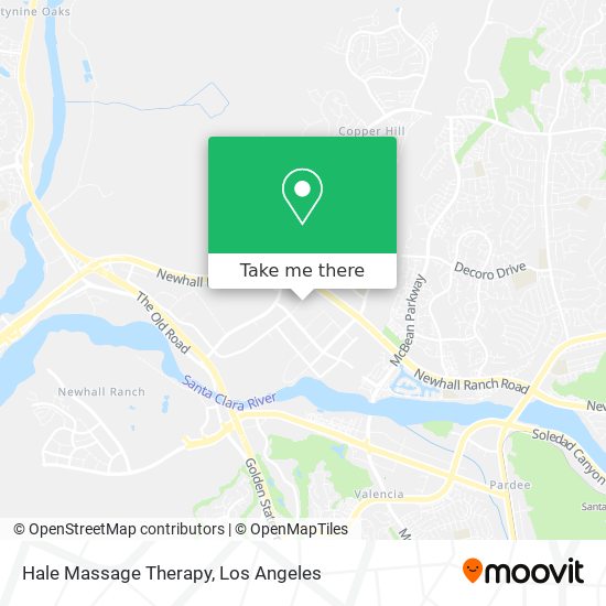 Hale Massage Therapy map