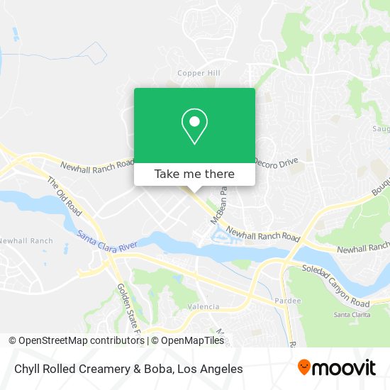 Mapa de Chyll Rolled Creamery & Boba