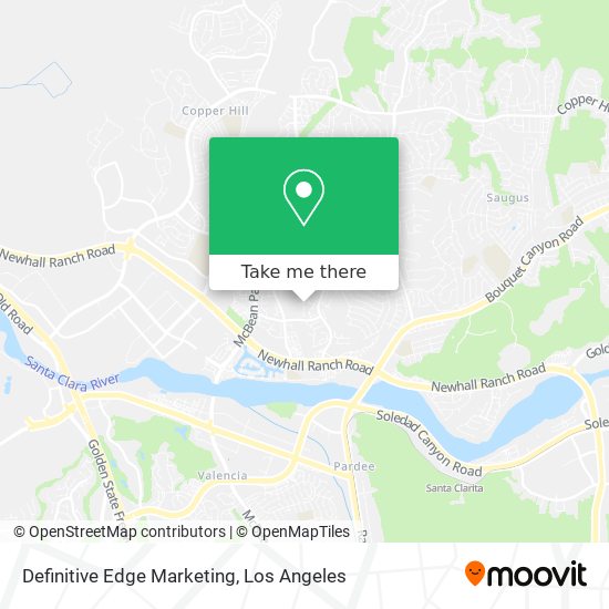 Mapa de Definitive Edge Marketing