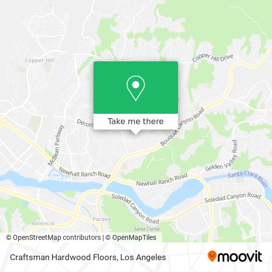 Craftsman Hardwood Floors map