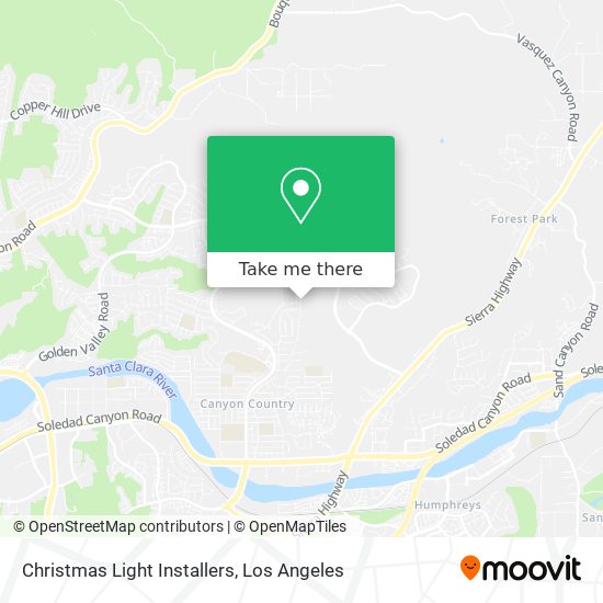 Mapa de Christmas Light Installers