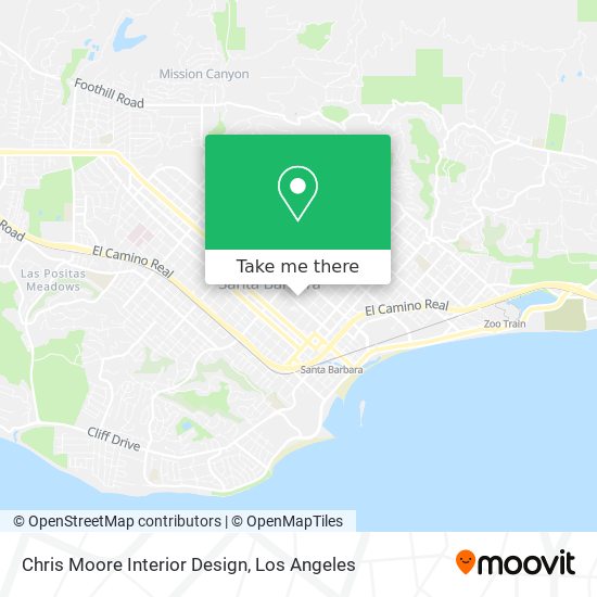 Mapa de Chris Moore Interior Design