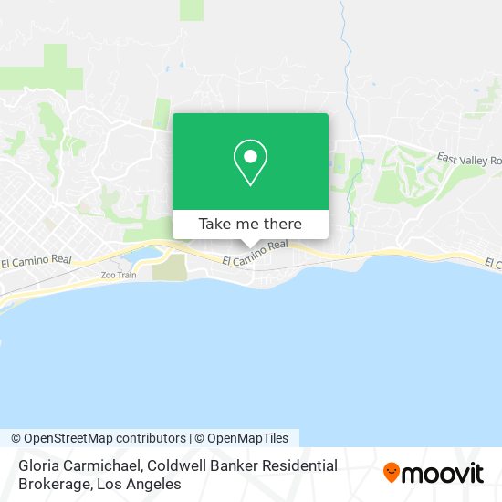Mapa de Gloria Carmichael, Coldwell Banker Residential Brokerage