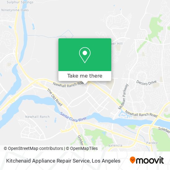 Kitchenaid Appliance Repair Service map