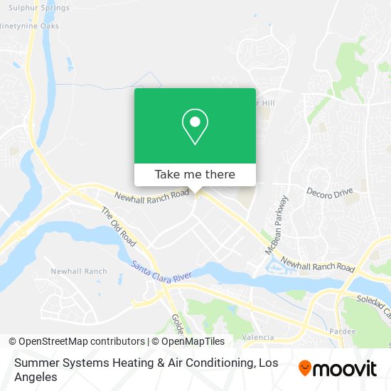 Mapa de Summer Systems Heating & Air Conditioning