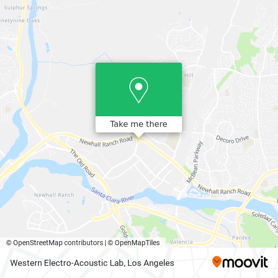 Western Electro-Acoustic Lab map