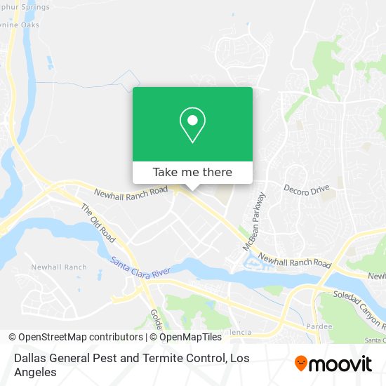 Mapa de Dallas General Pest and Termite Control