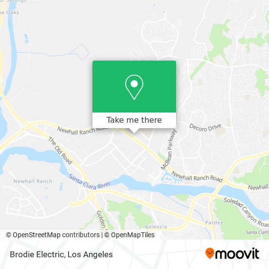 Brodie Electric map