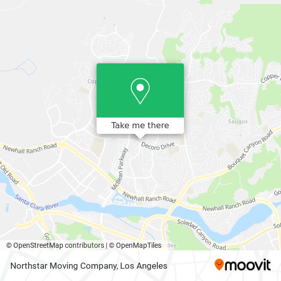 Mapa de Northstar Moving Company