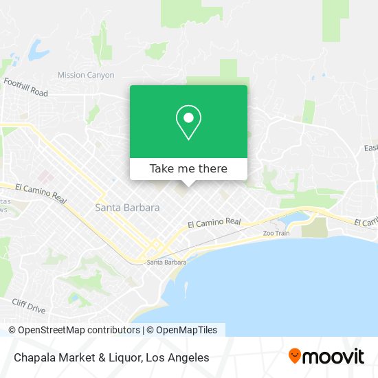 Chapala Market & Liquor map