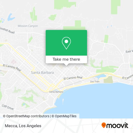 Mapa de Mecca