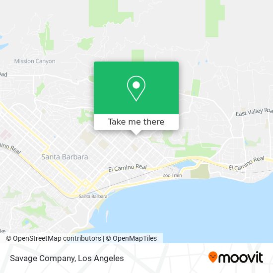 Mapa de Savage Company