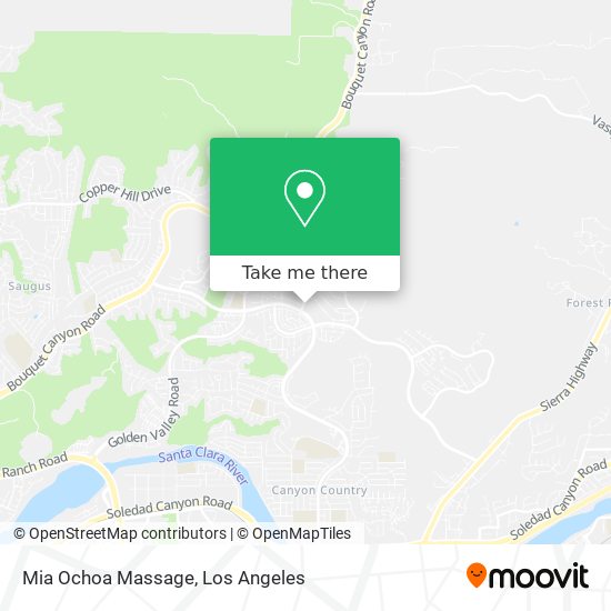 Mia Ochoa Massage map