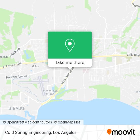 Mapa de Cold Spring Engineering