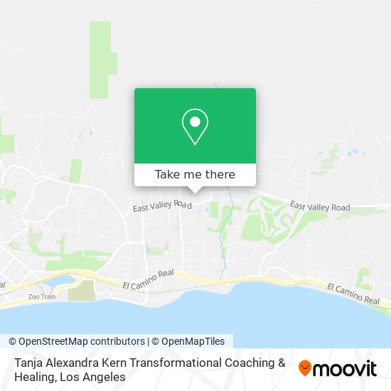 Mapa de Tanja Alexandra Kern Transformational Coaching & Healing