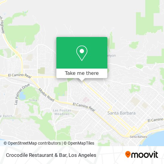 Crocodile Restaurant & Bar map