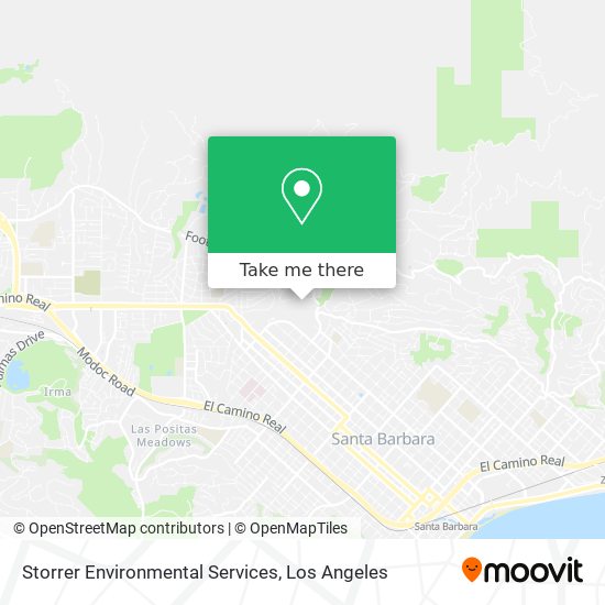 Storrer Environmental Services map