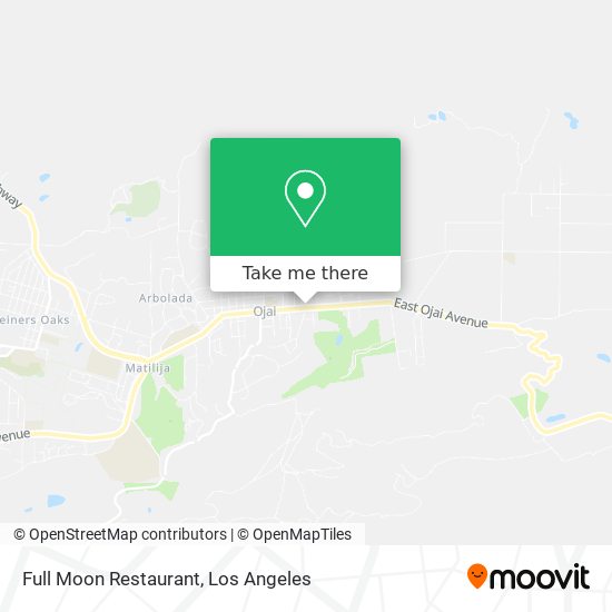 Full Moon Restaurant map