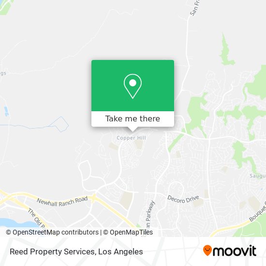 Reed Property Services map