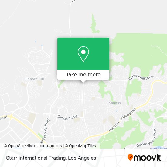 Starr International Trading map