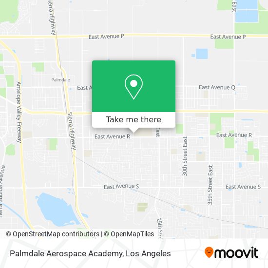 Palmdale Aerospace Academy map