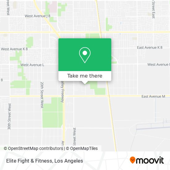 Elite Fight & Fitness map