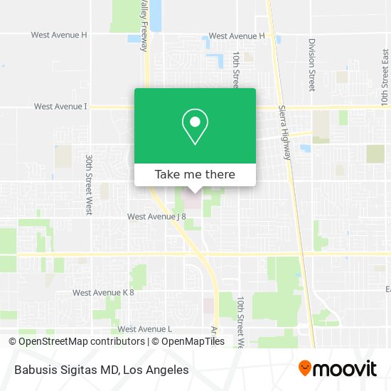 Babusis Sigitas MD map